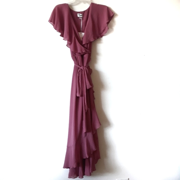 Show Me Your MUMU Jess Ruffle Midi Dress - Picture 2 of 9